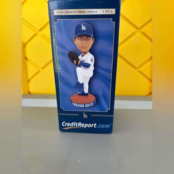 SGA Los Angeles Dodgers Takashi Saito Bobblehead - Picture 1 of 5